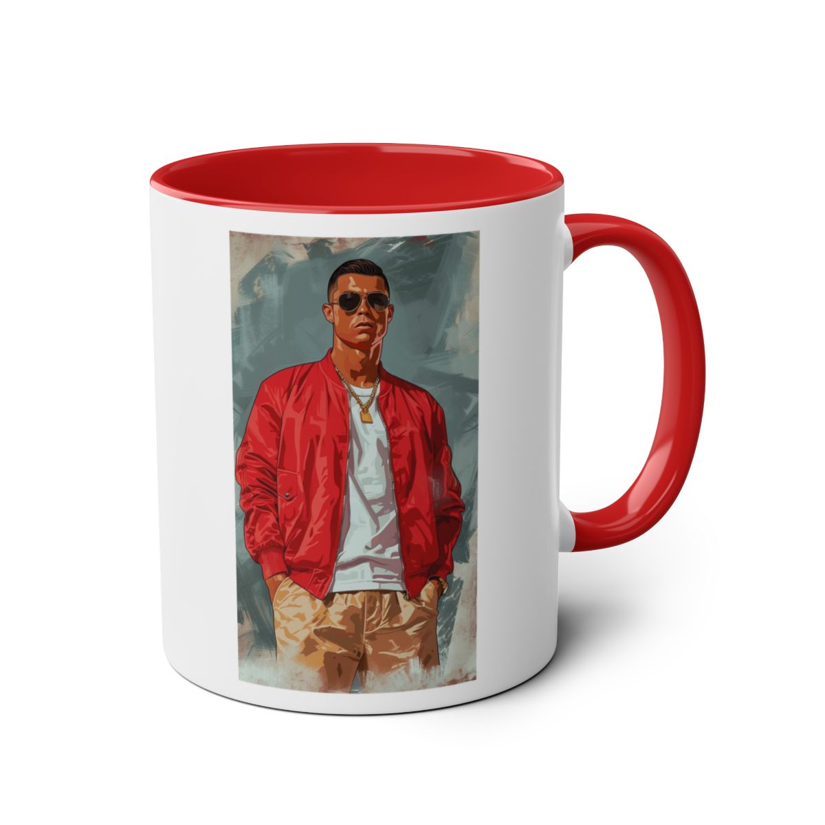 Football player mugs