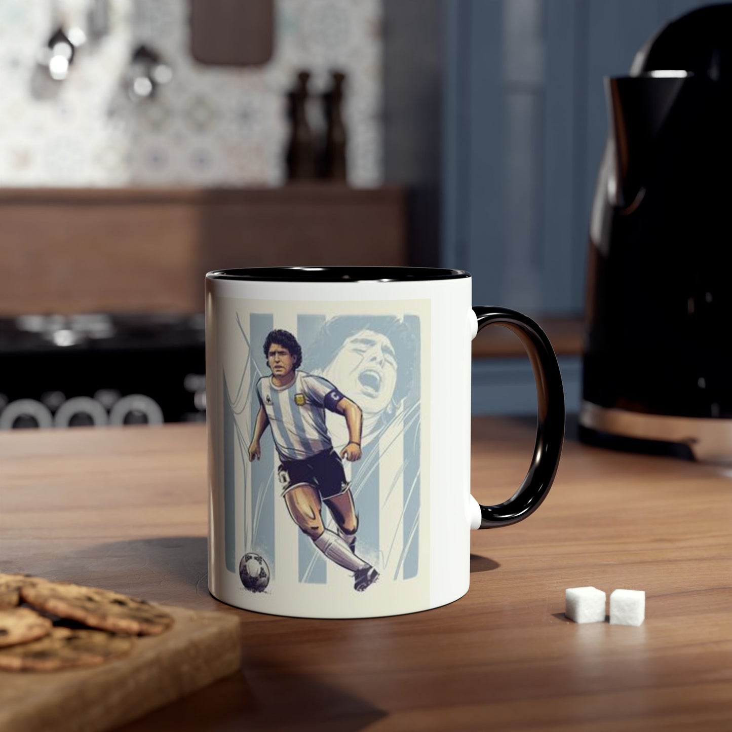 Mug Lionel Messi with motivation quote