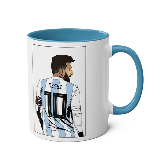 Mug Messi with motivation quote