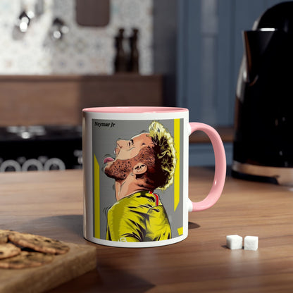 Mug Neymar with motivation quote