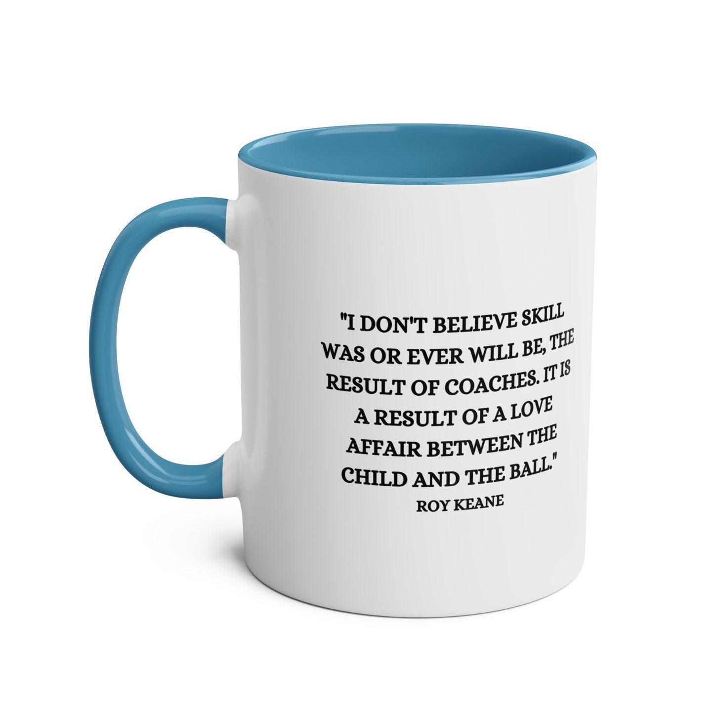 Mug Roy Keane with motivation quote