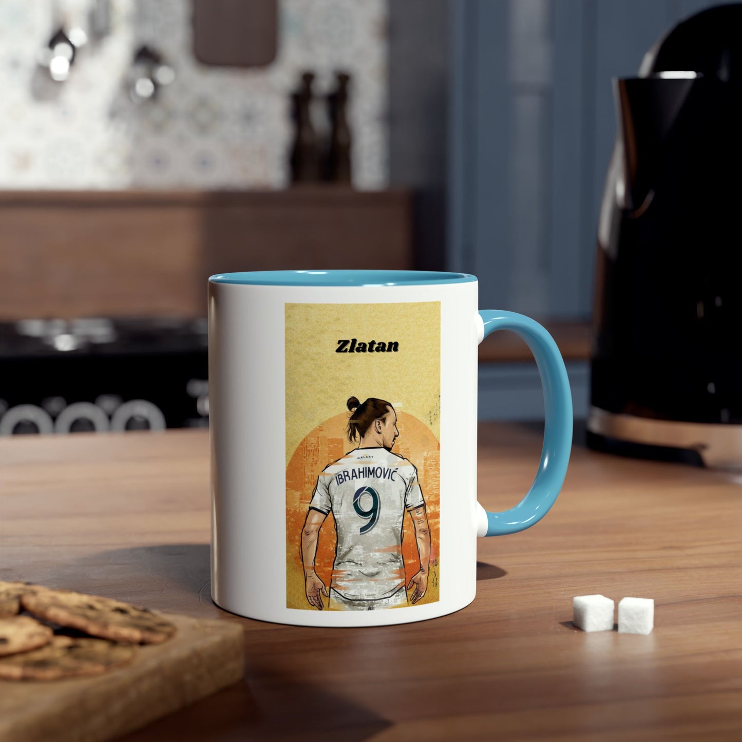 Mug Zlatan with motivation quote