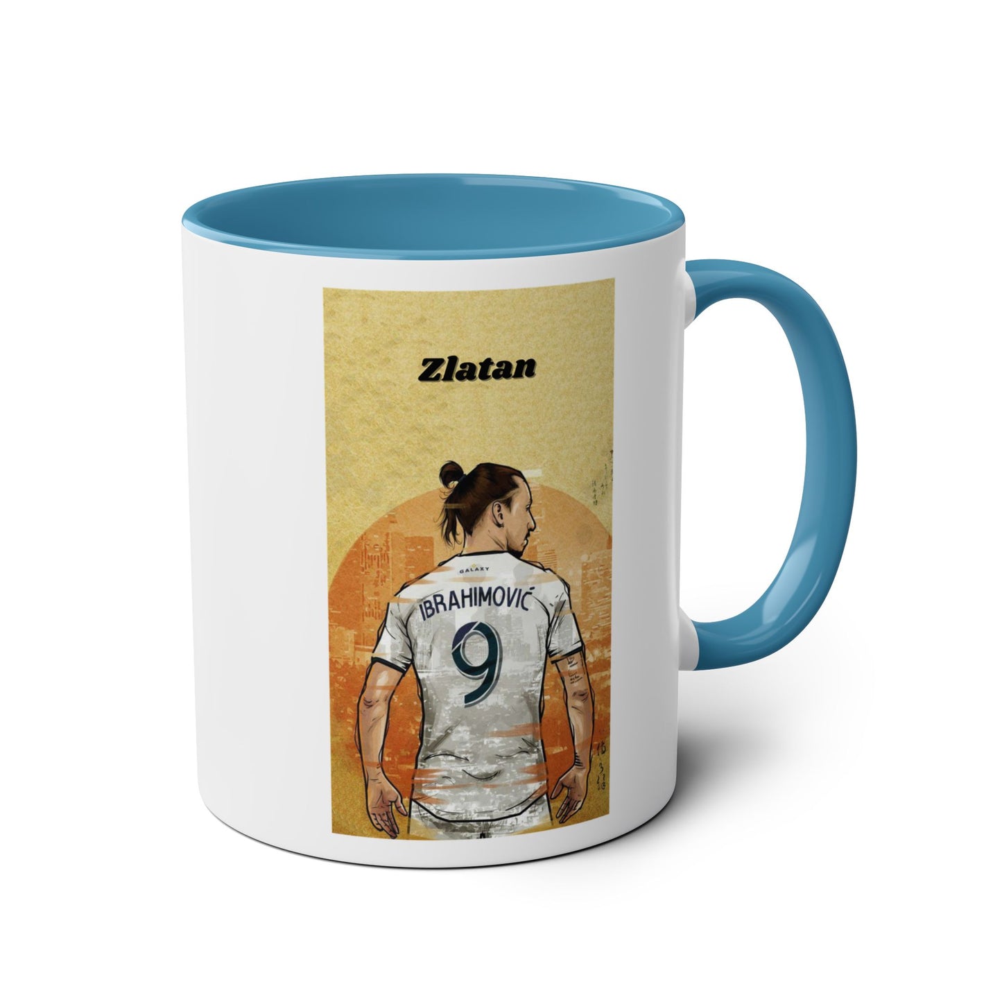 Mug Zlatan with motivation quote