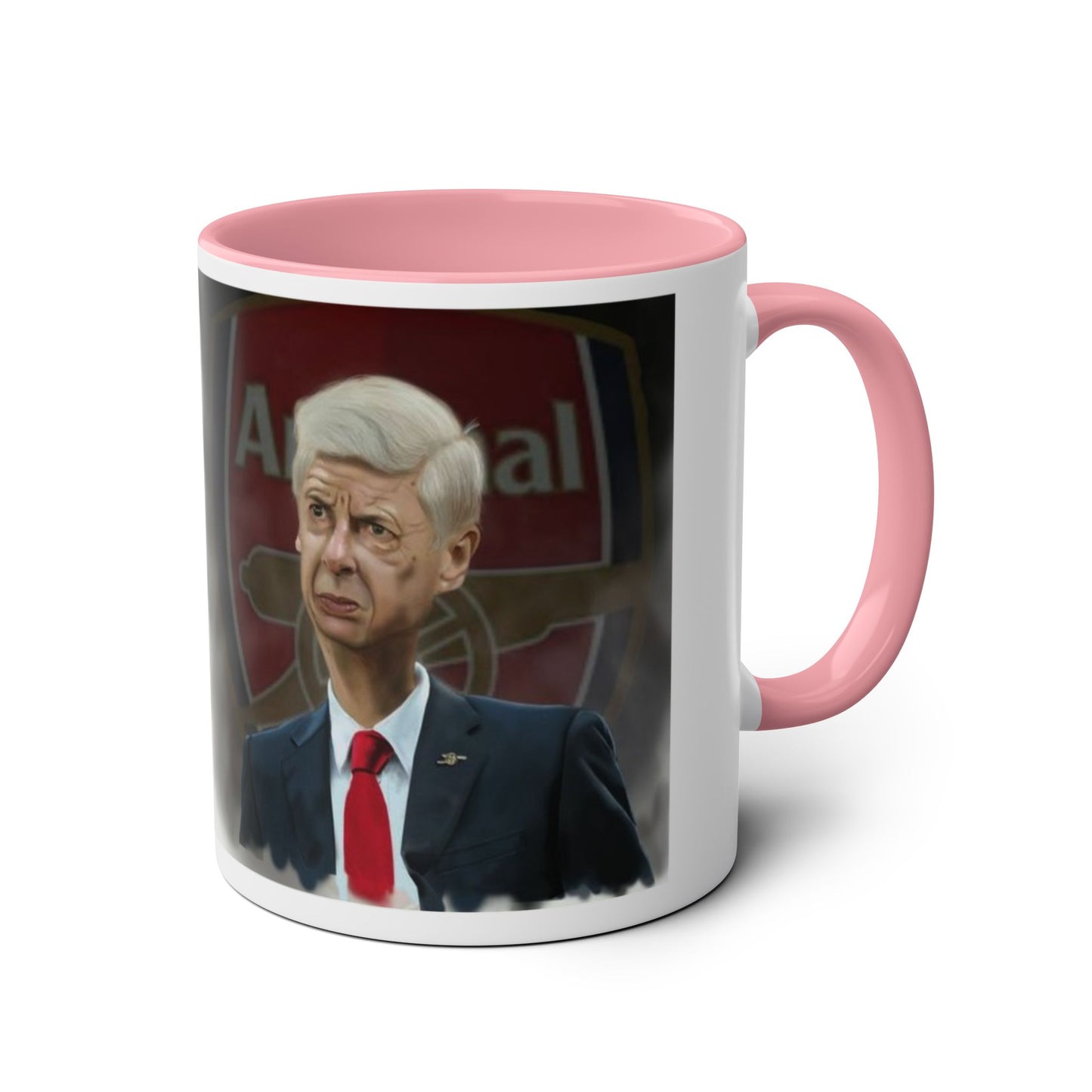 Mug Arsene Wenger with motivation quote