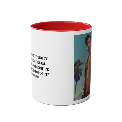 Mug Lionel Messi with motivation quote