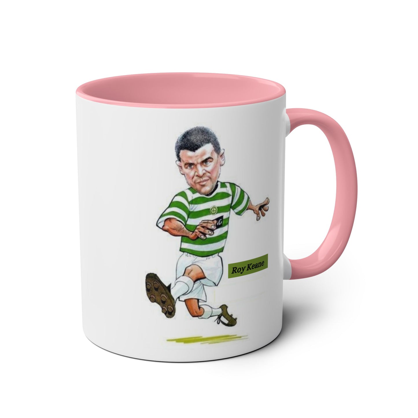 Mug Roy Keane with motivation quote