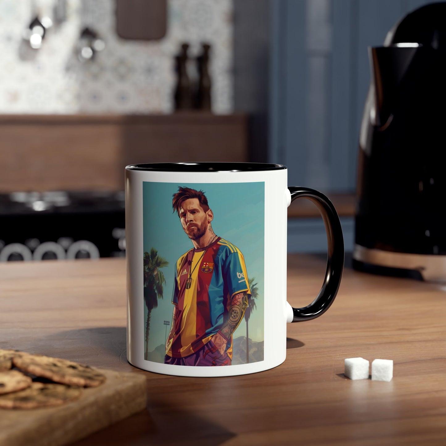 Mug Lionel Messi with motivation quote