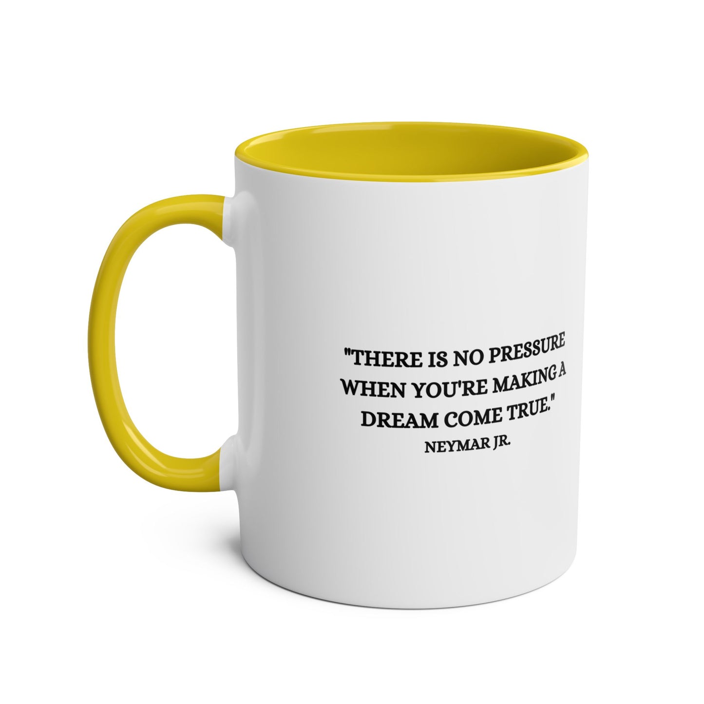 Mug Neymar with motivation quote