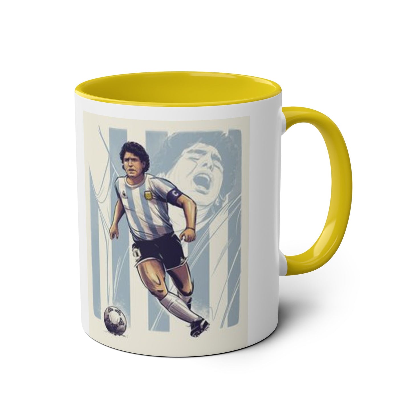 Mug Lionel Messi with motivation quote