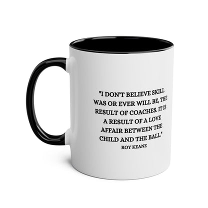 Mug Roy Keane with motivation quote