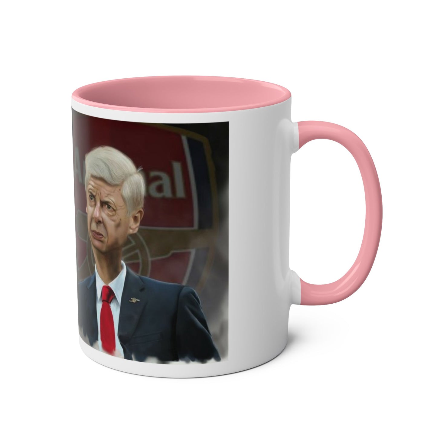 Mug Arsene Wenger with motivation quote