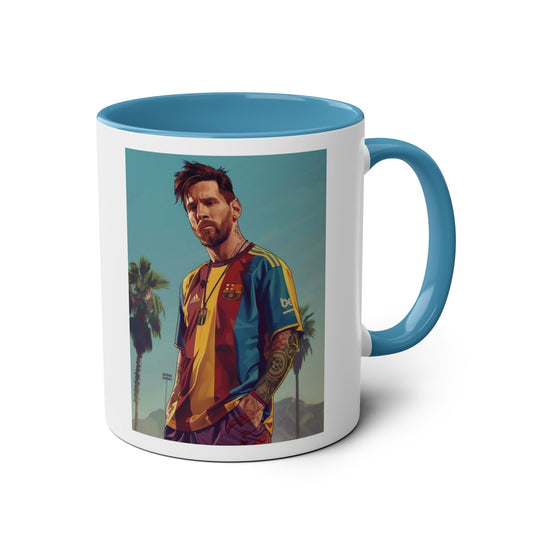 Mug Lionel Messi with motivation quote