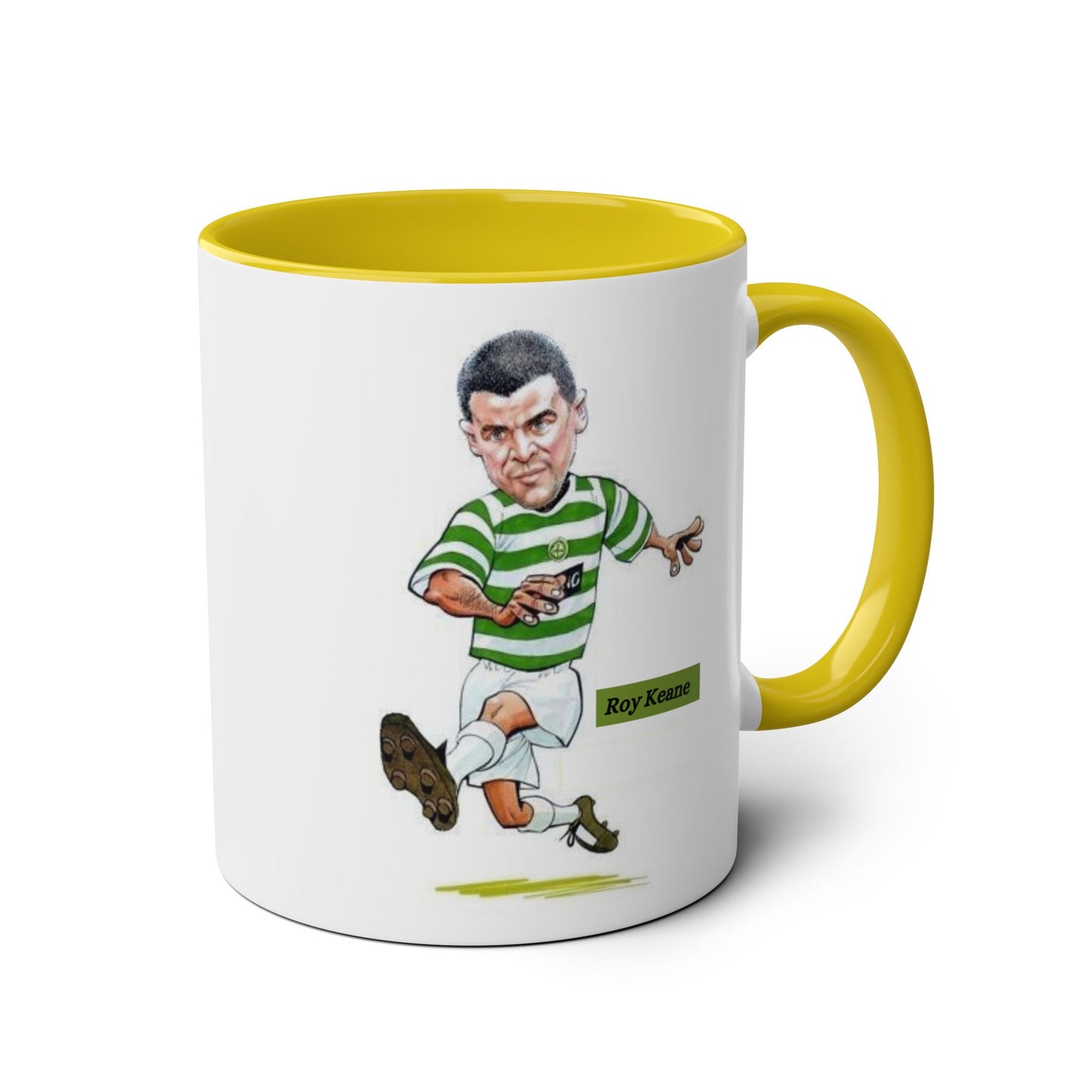 Mug Roy Keane with motivation quote