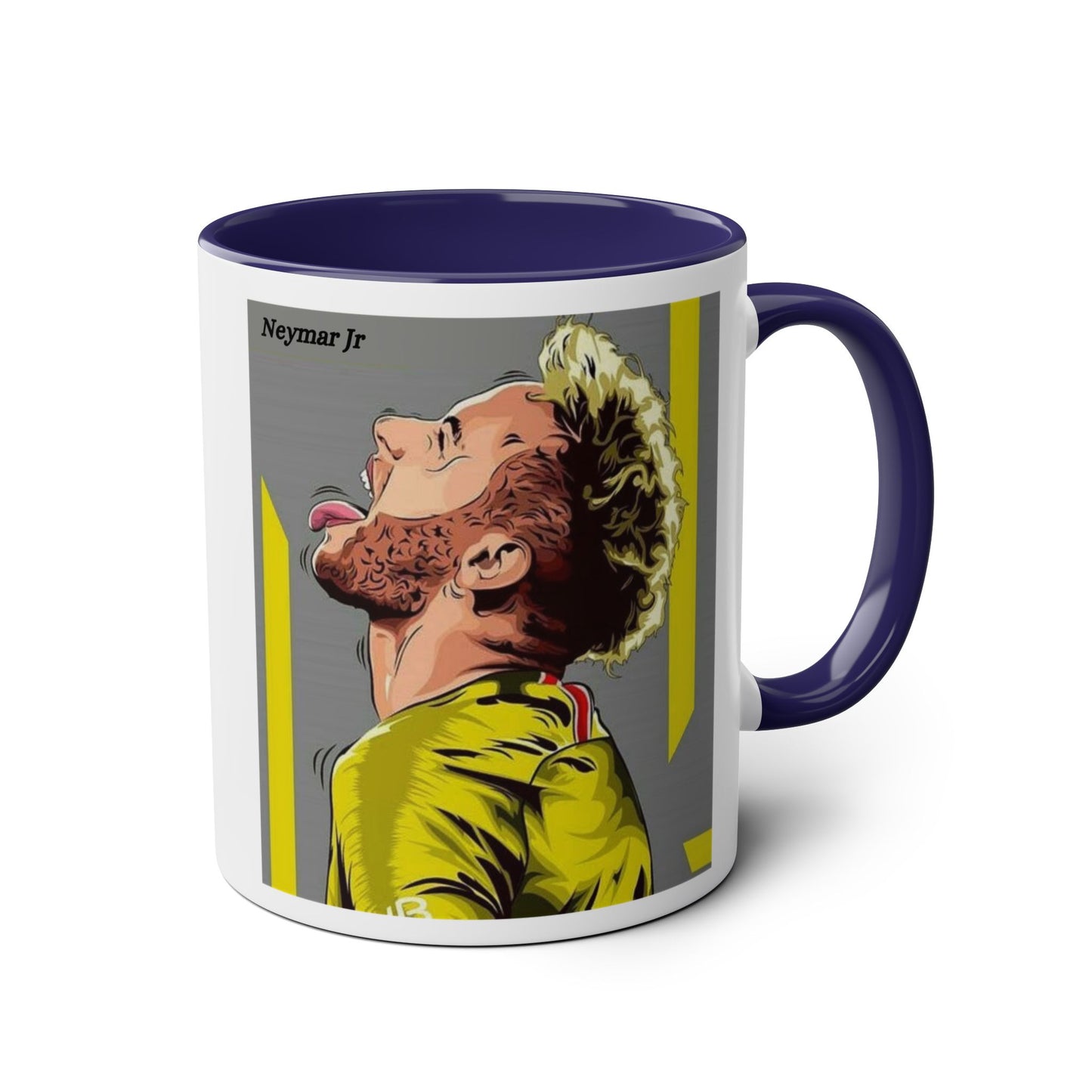 Mug Neymar with motivation quote