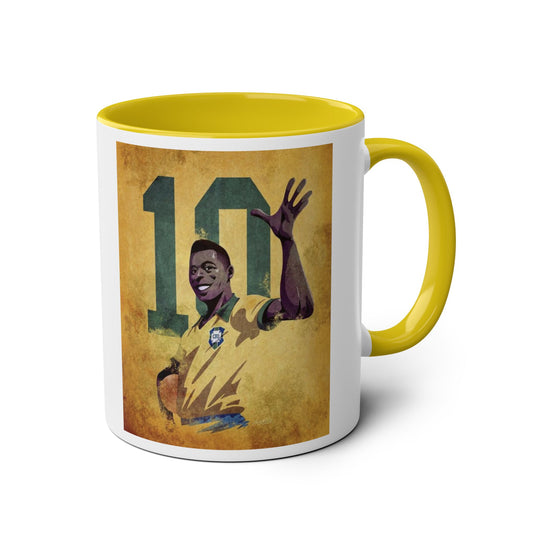 Mug Pele with motivation quote