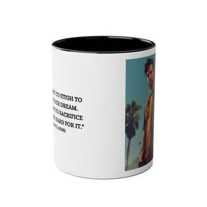 Mug Lionel Messi with motivation quote