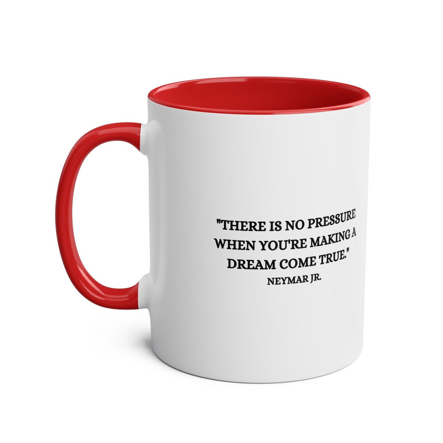 Mug Neymar with motivation quote