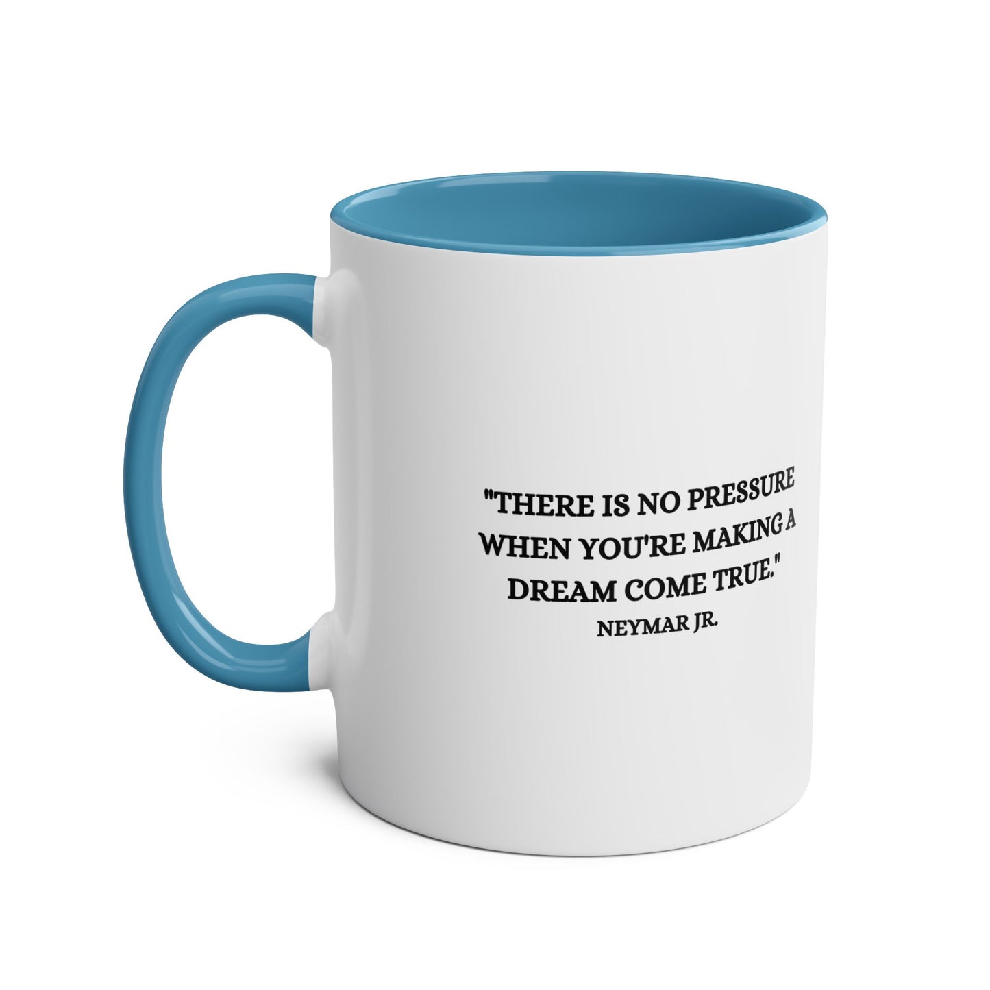 Mug Neymar with motivation quote