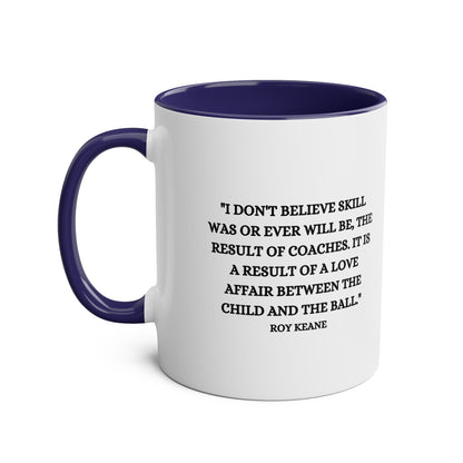 Mug Roy Keane with motivation quote