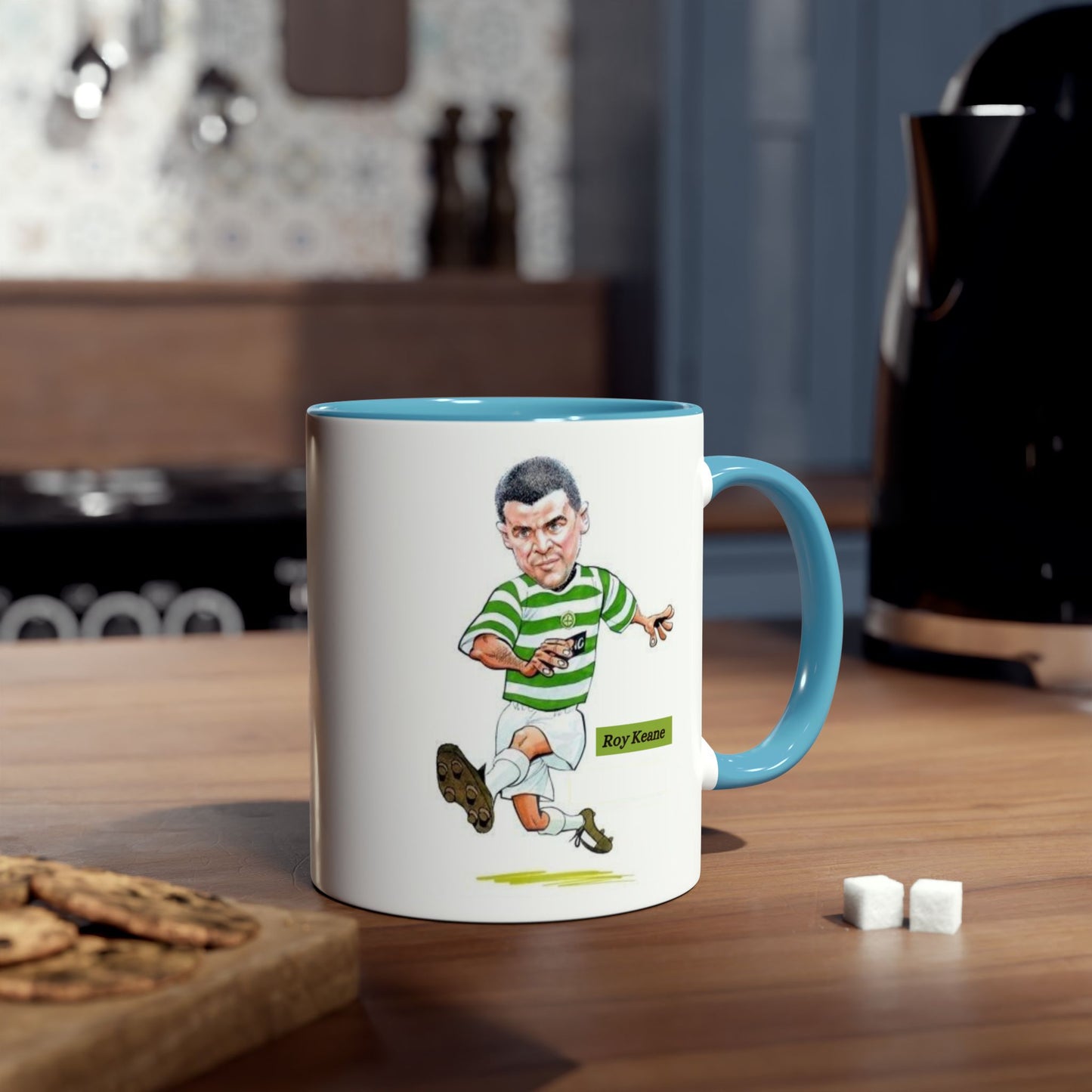 Mug Roy Keane with motivation quote