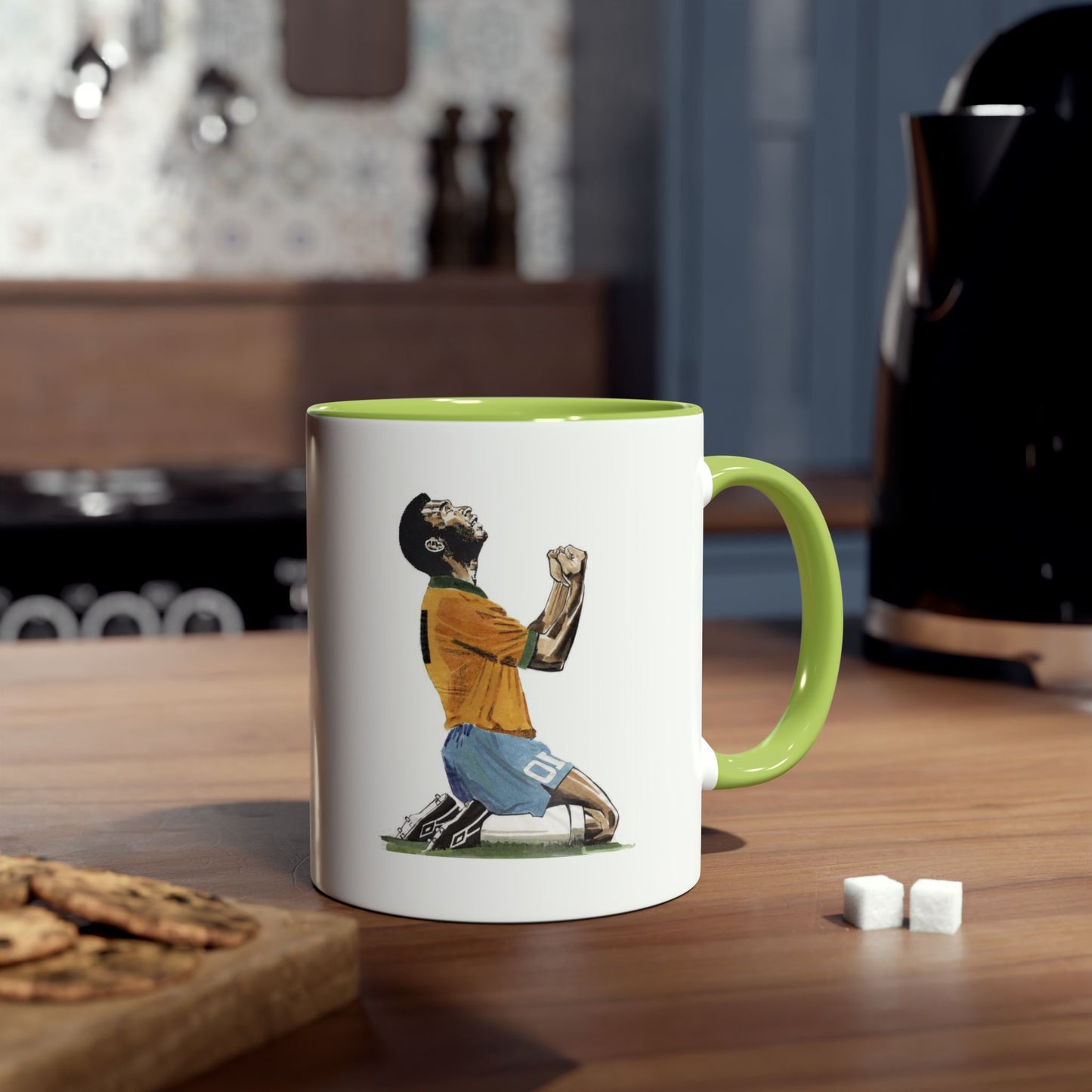 Mug Pele with motivation quote